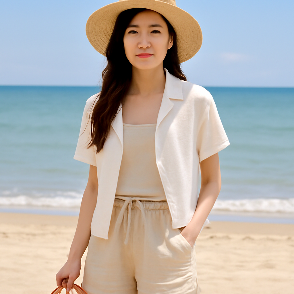 여름휴양지룩 대표 이미지